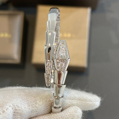 [Everoly JW]SERPENTI BRACELET DIAMONDS SILVER