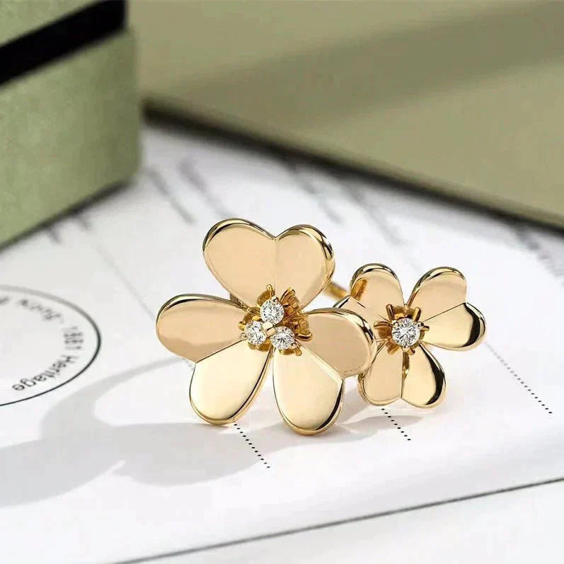[Everoly JW]CLOVER COMOS GOLD DIAMANTRING