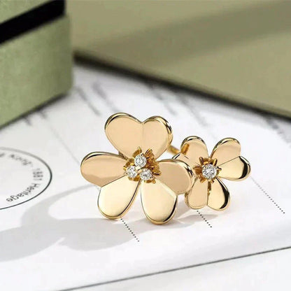[Everoly JW]CLOVER COMOS GOLD DIAMANTRING