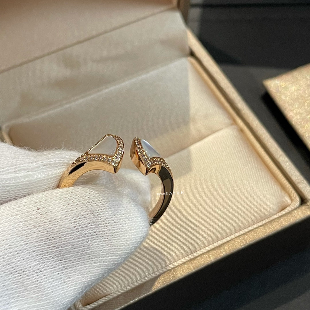 [Everoly JW]DREAM MOP DIAMOND OPEN RING