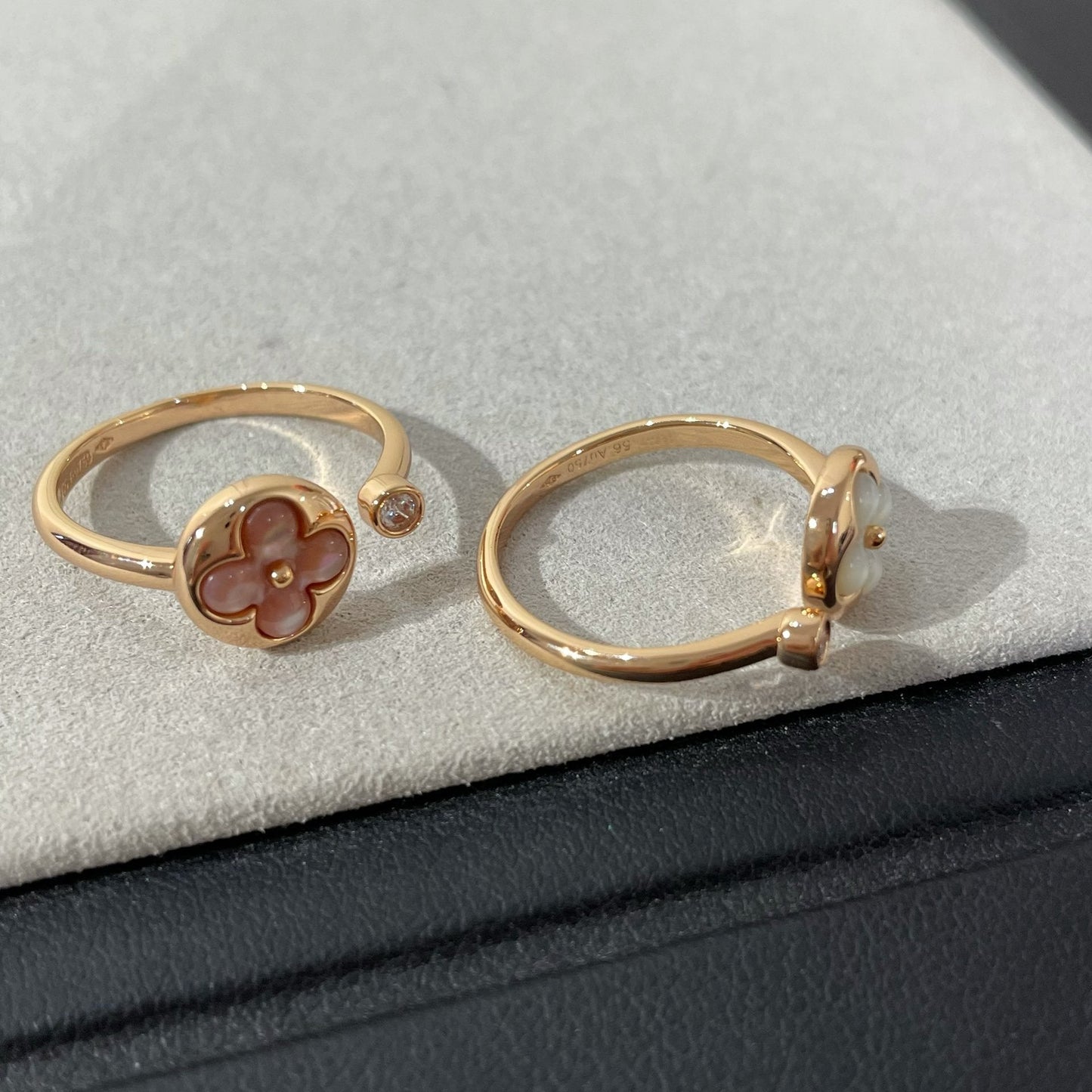 [Everoly JW]SUN 1 DIAMANT ROSA MOP RING