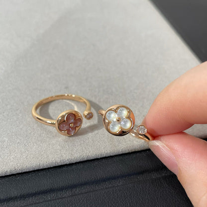 [Everoly JW]SUN 1 DIAMANT ROSA MOP RING