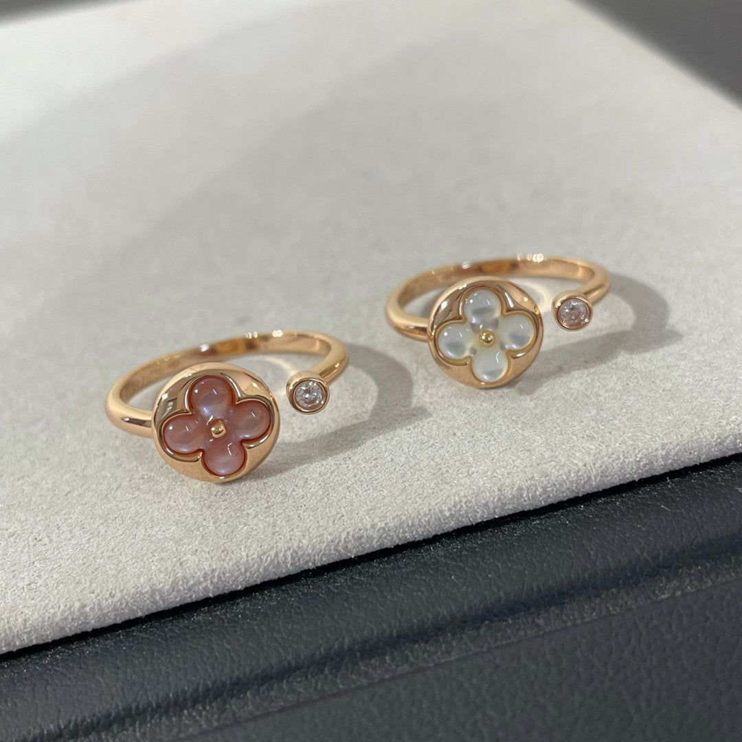 [Everoly JW]SUN 1 DIAMANT ROSA MOP RING