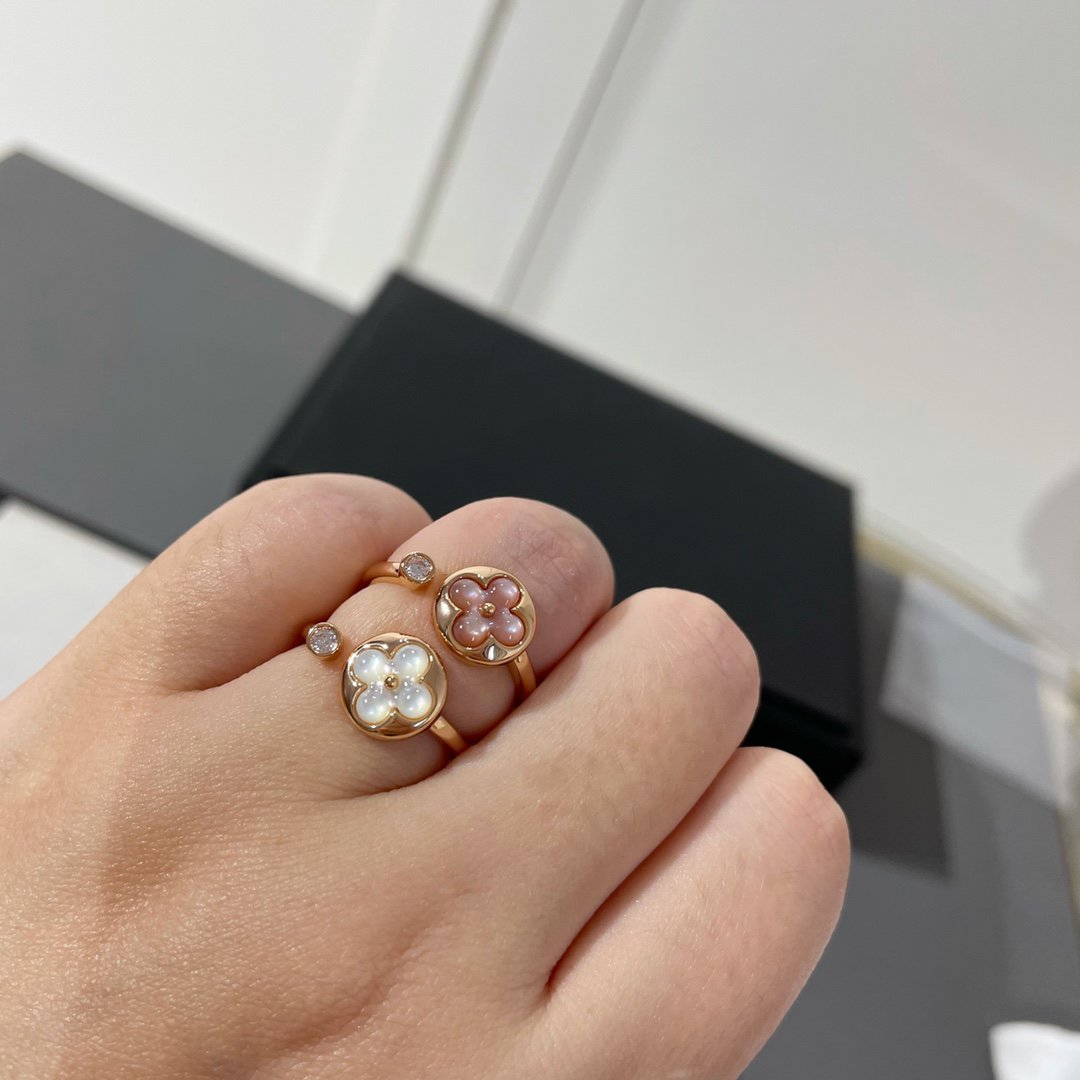 [Everoly JW]SUN 1 DIAMANT ROSA MOP RING