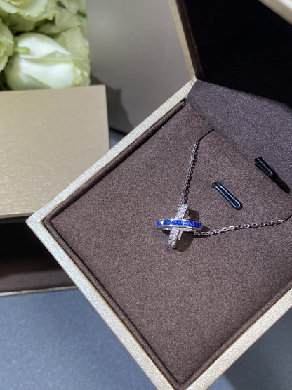 [Everoly JW]LIENS DIAMANT SILBER HALSKETTE