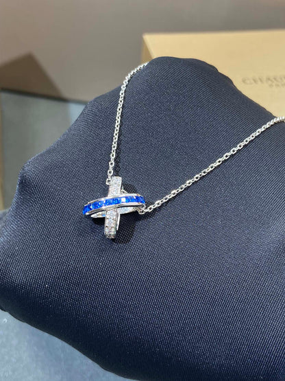 [Everoly JW]LIENS DIAMANT SILBER HALSKETTE