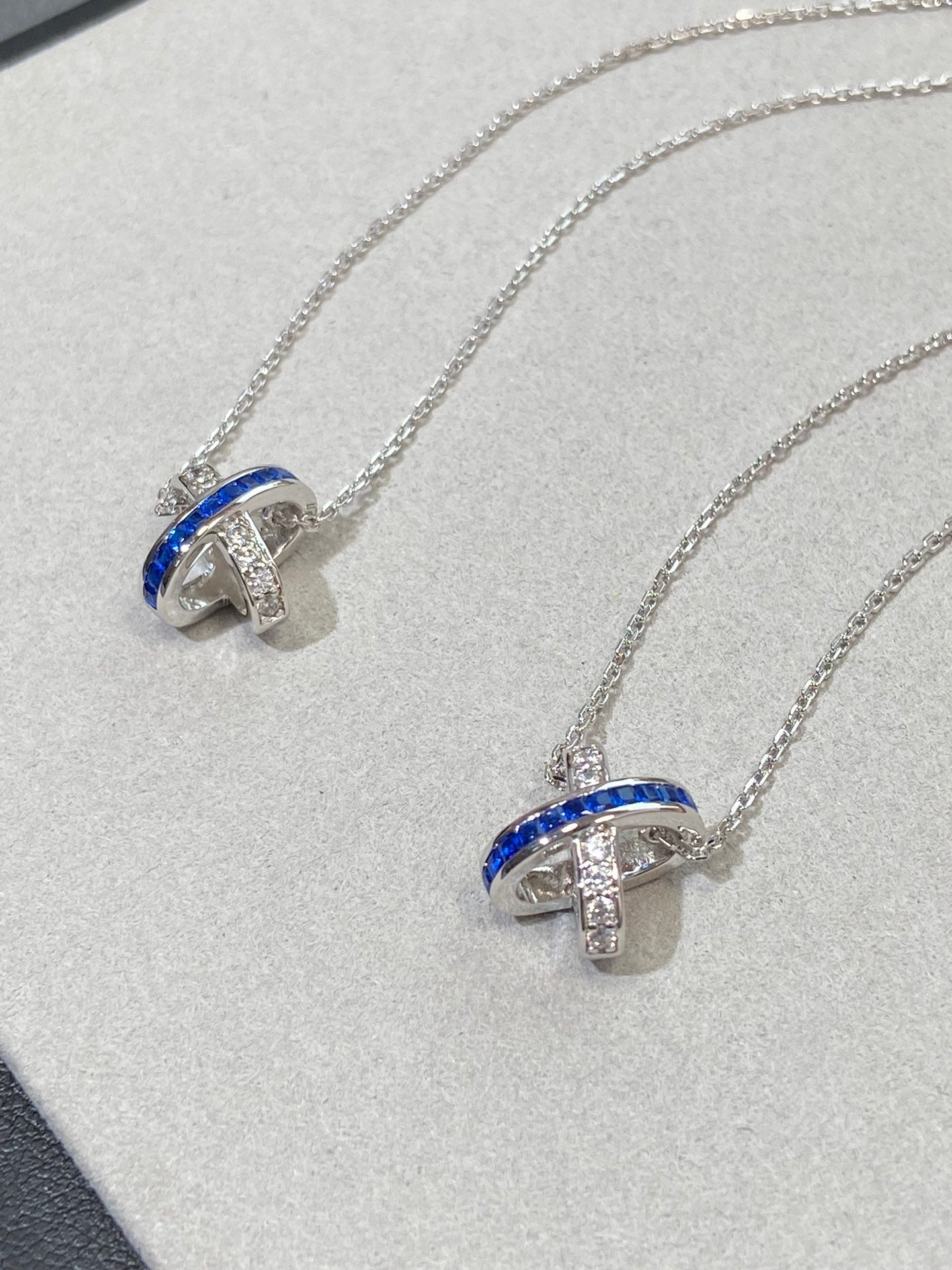 [Everoly JW]LIENS DIAMANT SILBER HALSKETTE