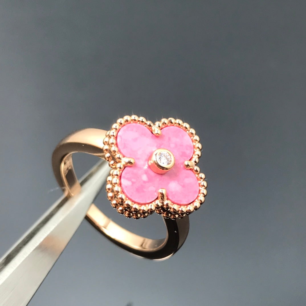 [Everoly JW] KLEERING MIT RHODONIT IN ROSÉGOLD
