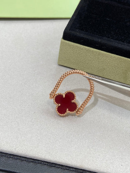 [Everoly JW]CLOVER RIVERSIBLE ROSÉGOLDRING