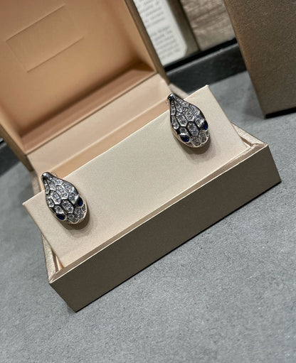 [Everoly JW] Schlangen-Diamant-Ohrstecker