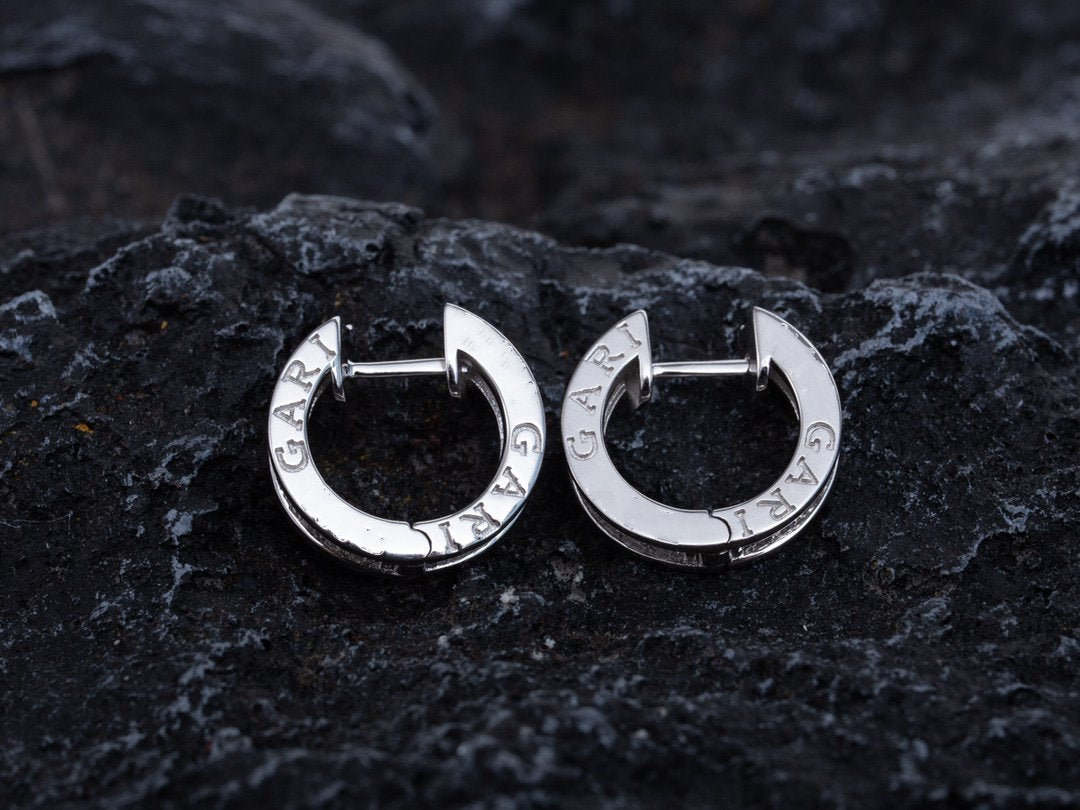 [エバリー JW]ZERO 1 ミニ シルバー ダイヤモンド ピアス