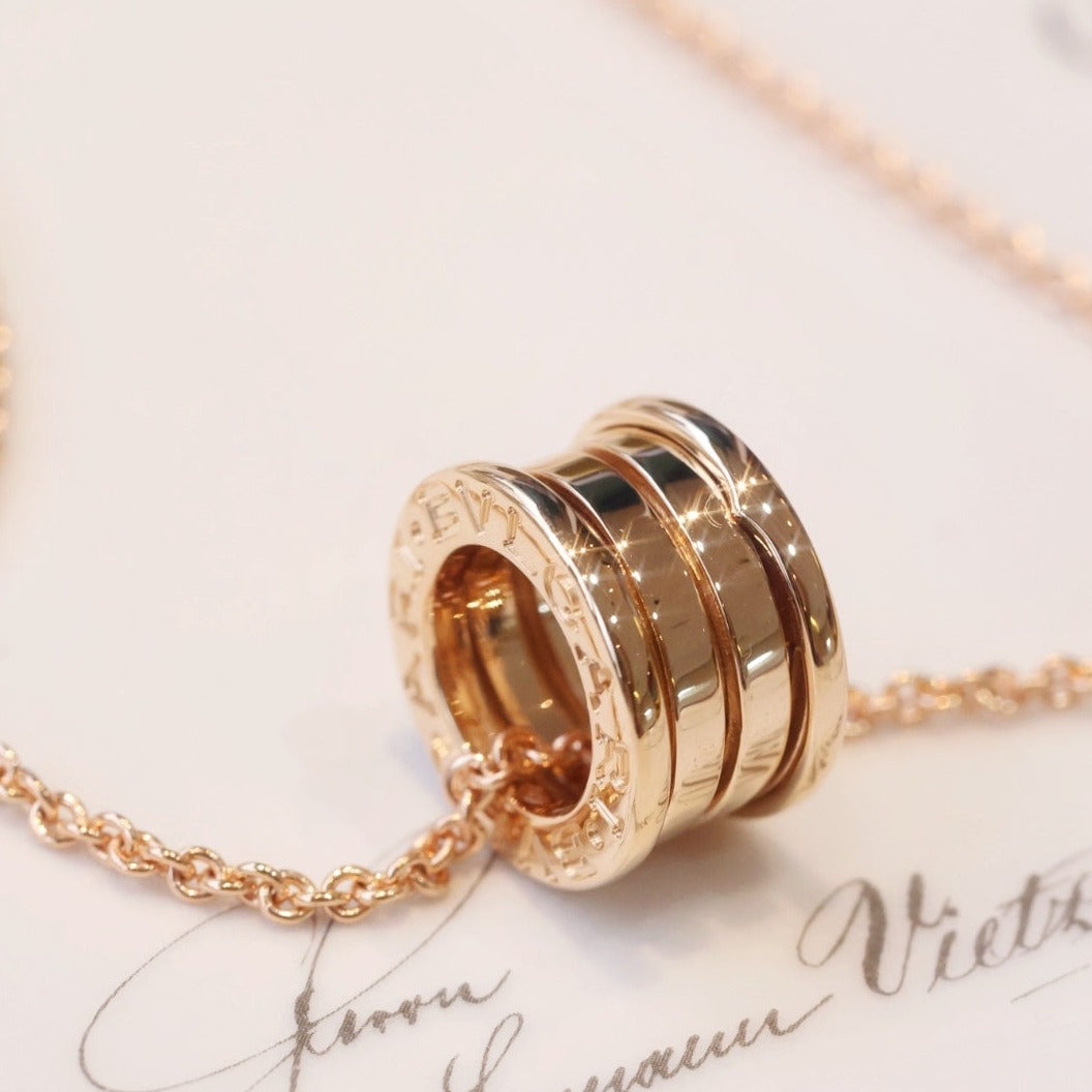 [Everoly JW]ZERO 1 PINK GOLD NECKLACE