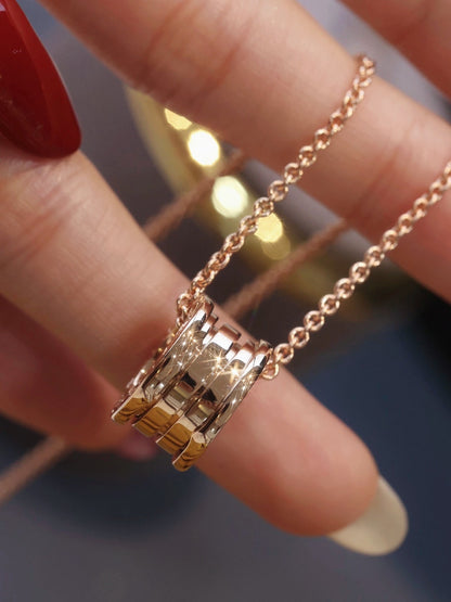 [Everoly JW]ZERO 1 PINK GOLD NECKLACE
