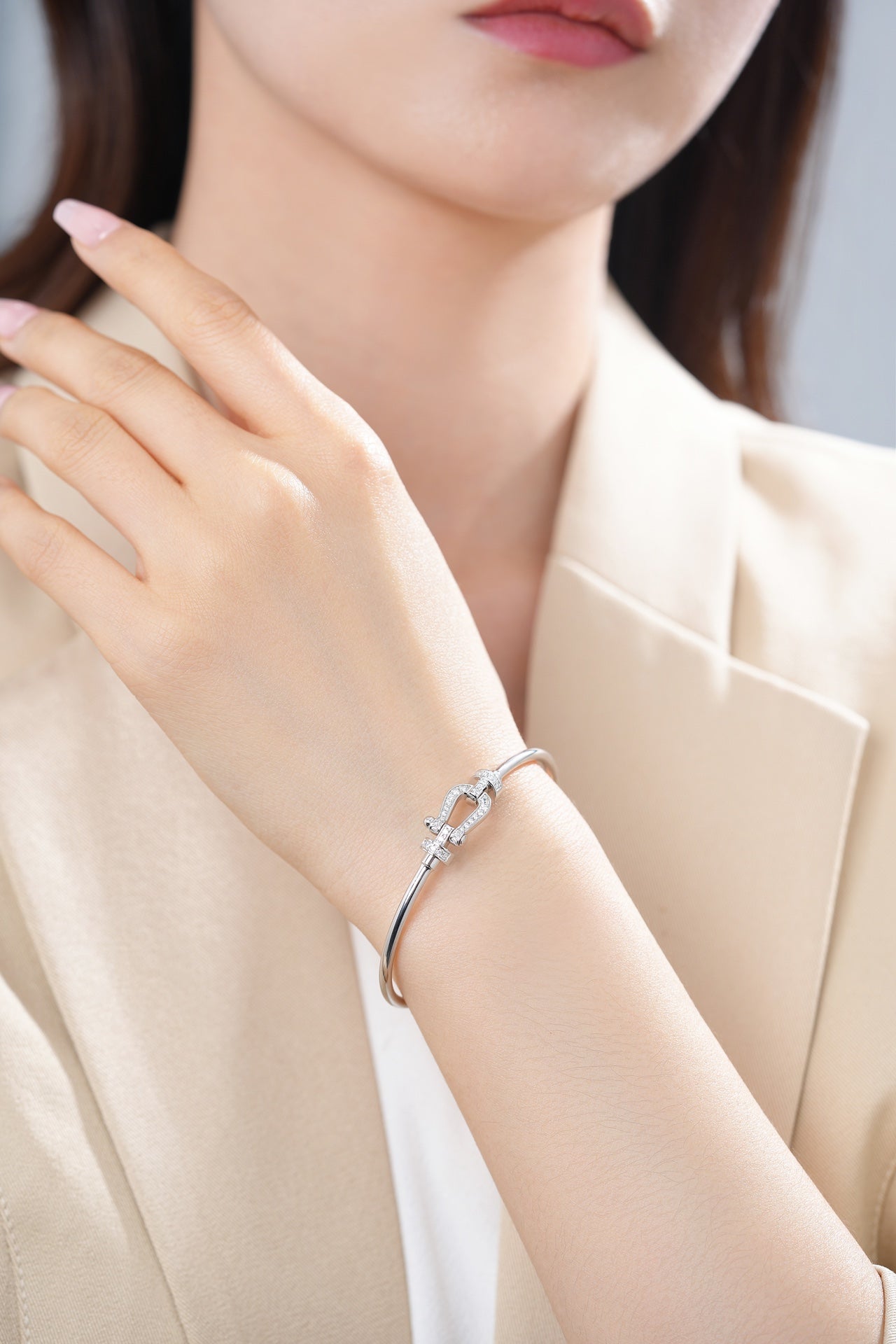 [Everoly JW]FORCE 10 MOYEN DIAMOND BRACELET