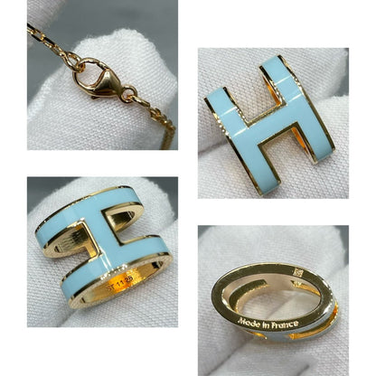 [Everoly JW]POP H スカイブルーネックレス