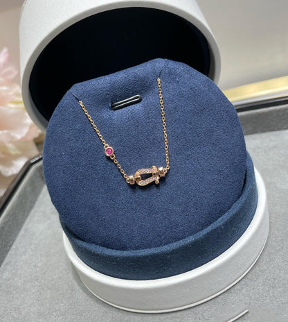 [Everoly JW]FORCE 10 DIAMOND CHAIN LINK PINK GOLD BRACELET