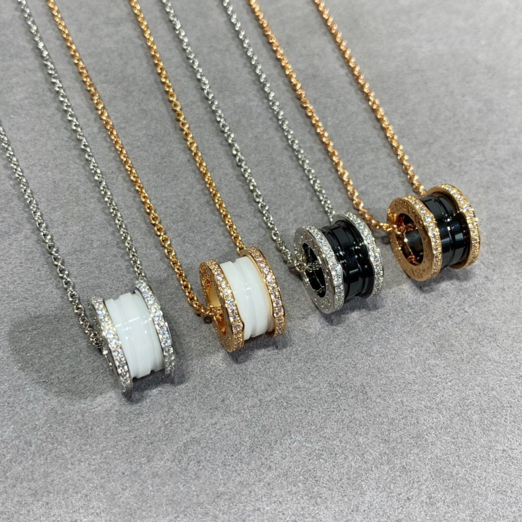 [Everoly JW]ZERO 1 DIAMOND CERAMIC NECKLACE