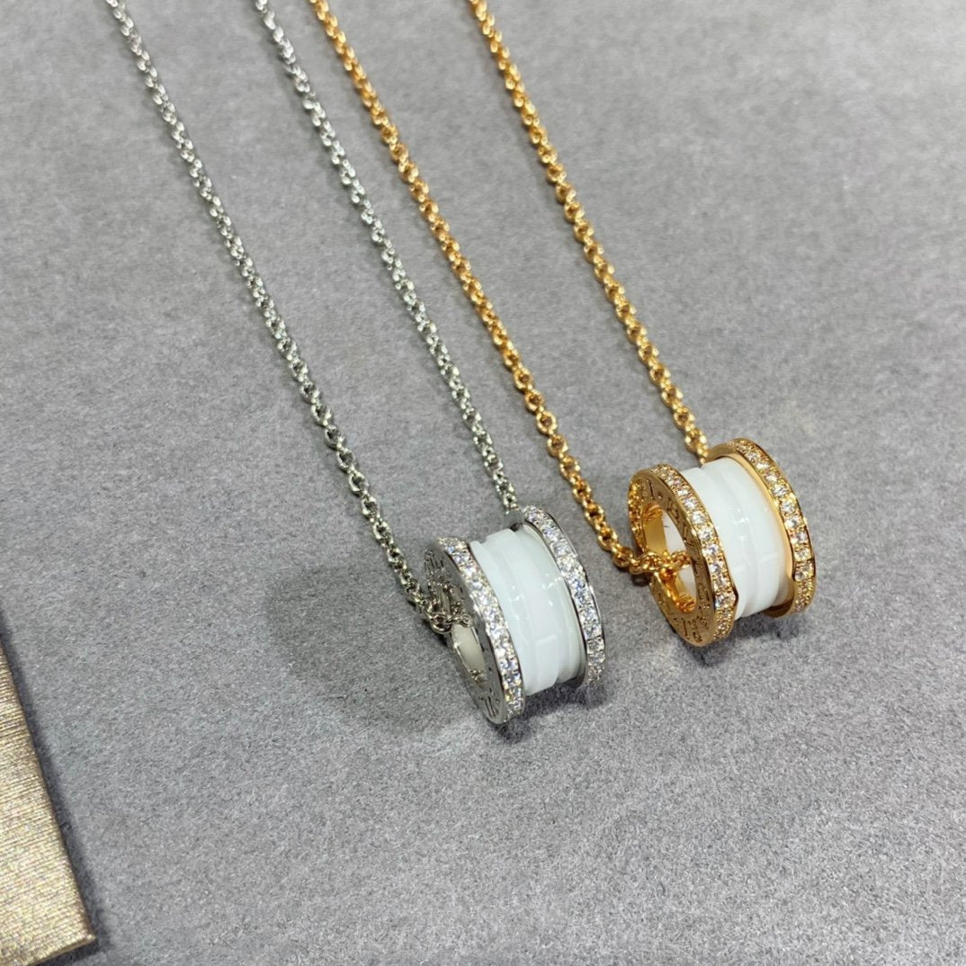 [Everoly JW]ZERO 1 DIAMOND CERAMIC NECKLACE