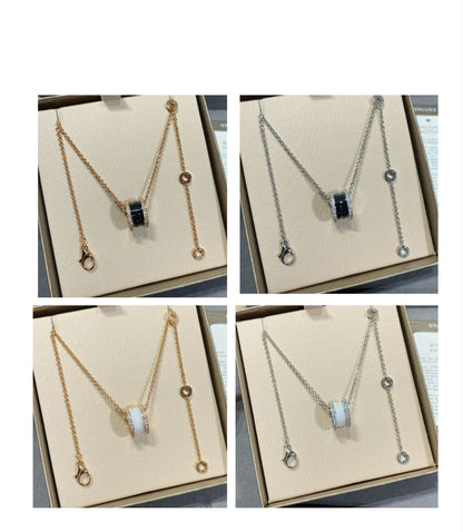 [Everoly JW]ZERO 1 DIAMOND CERAMIC NECKLACE