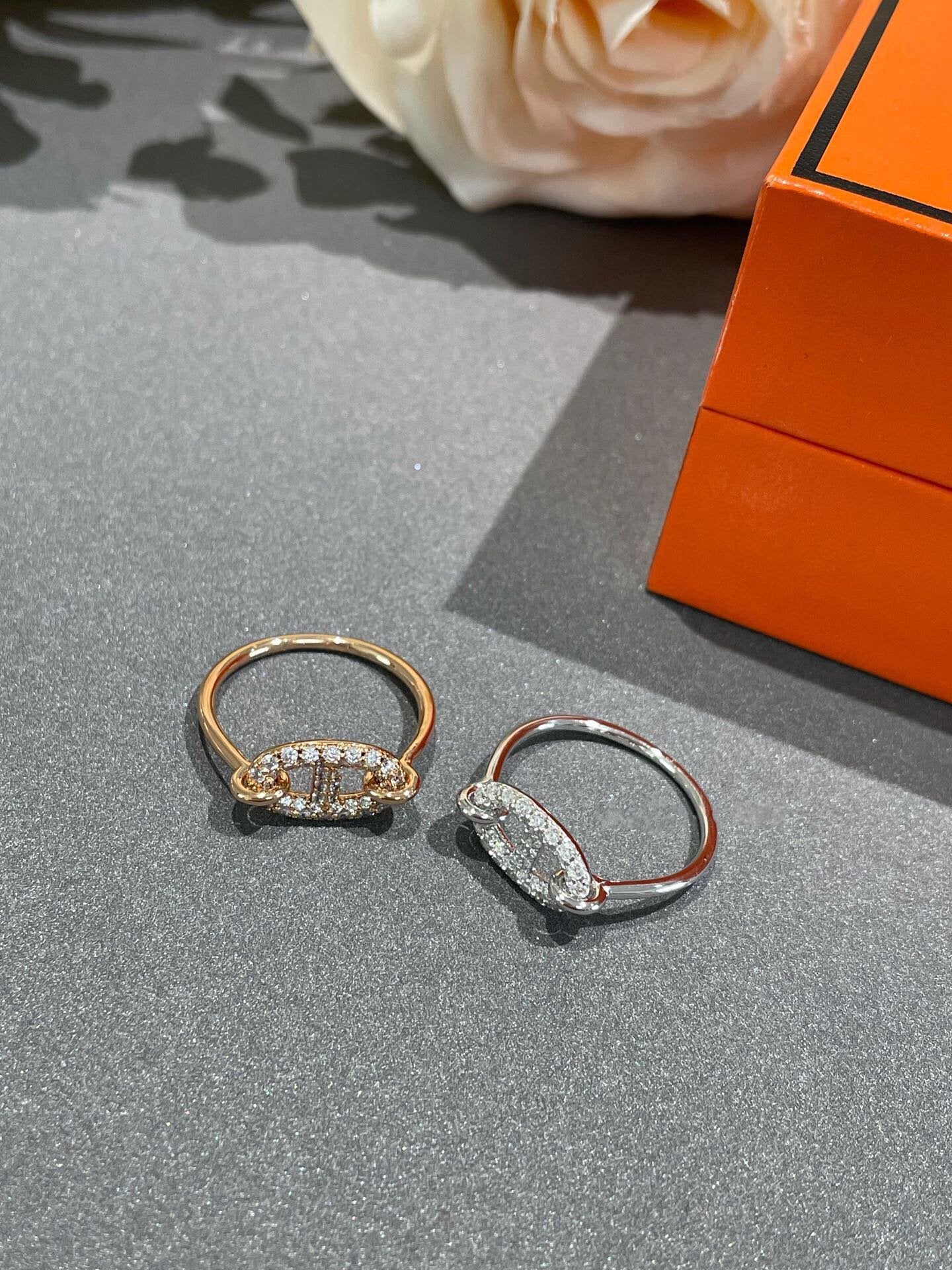 [Everoly JW]Runder kleiner Diamantring
