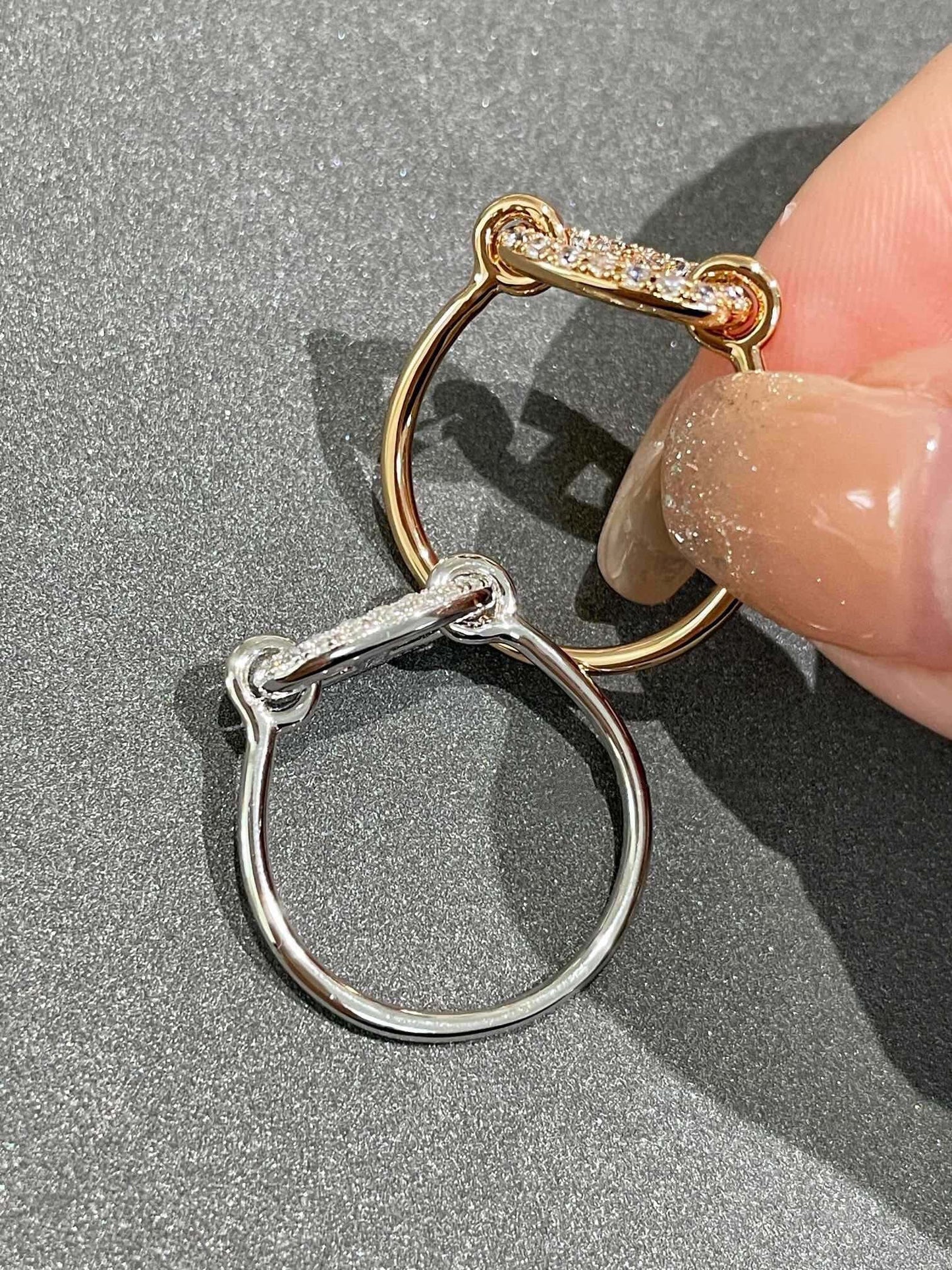 [Everoly JW]Runder kleiner Diamantring