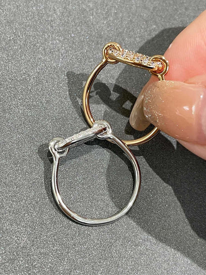 [Everoly JW]Runder kleiner Diamantring