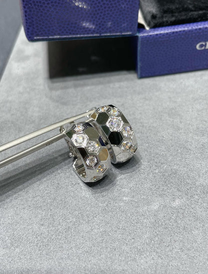 [Everoly JW] BEE LOVE DIAMANT-KREOLEN 