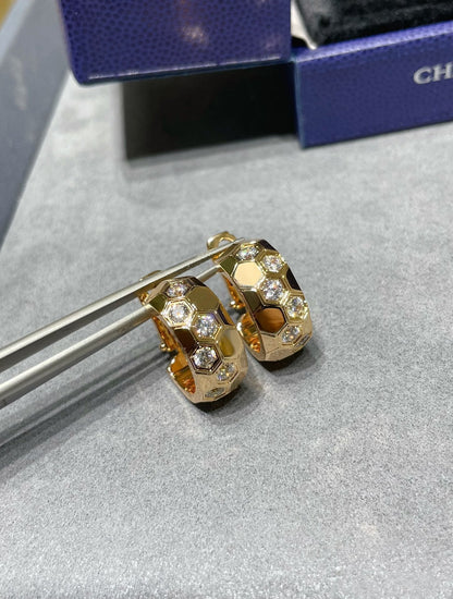 [Everoly JW] BEE LOVE DIAMANT-KREOLEN 