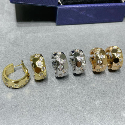 [Everoly JW] BEE LOVE DIAMANT-KREOLEN 