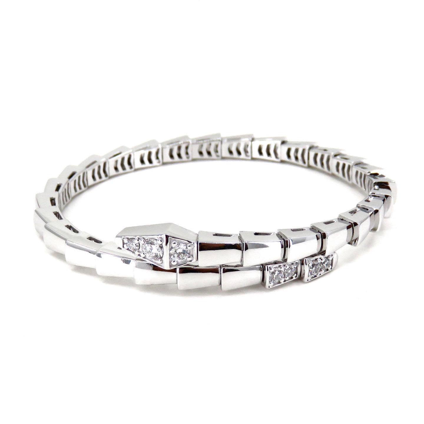 [Everoly JW]SERPENTI BRACELET DIAMONDS SILVER