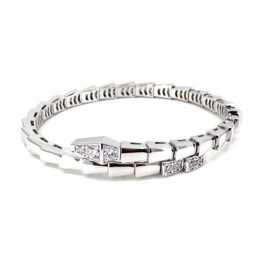 [Everoly JW]SERPENTI BRACELET DIAMONDS SILVER