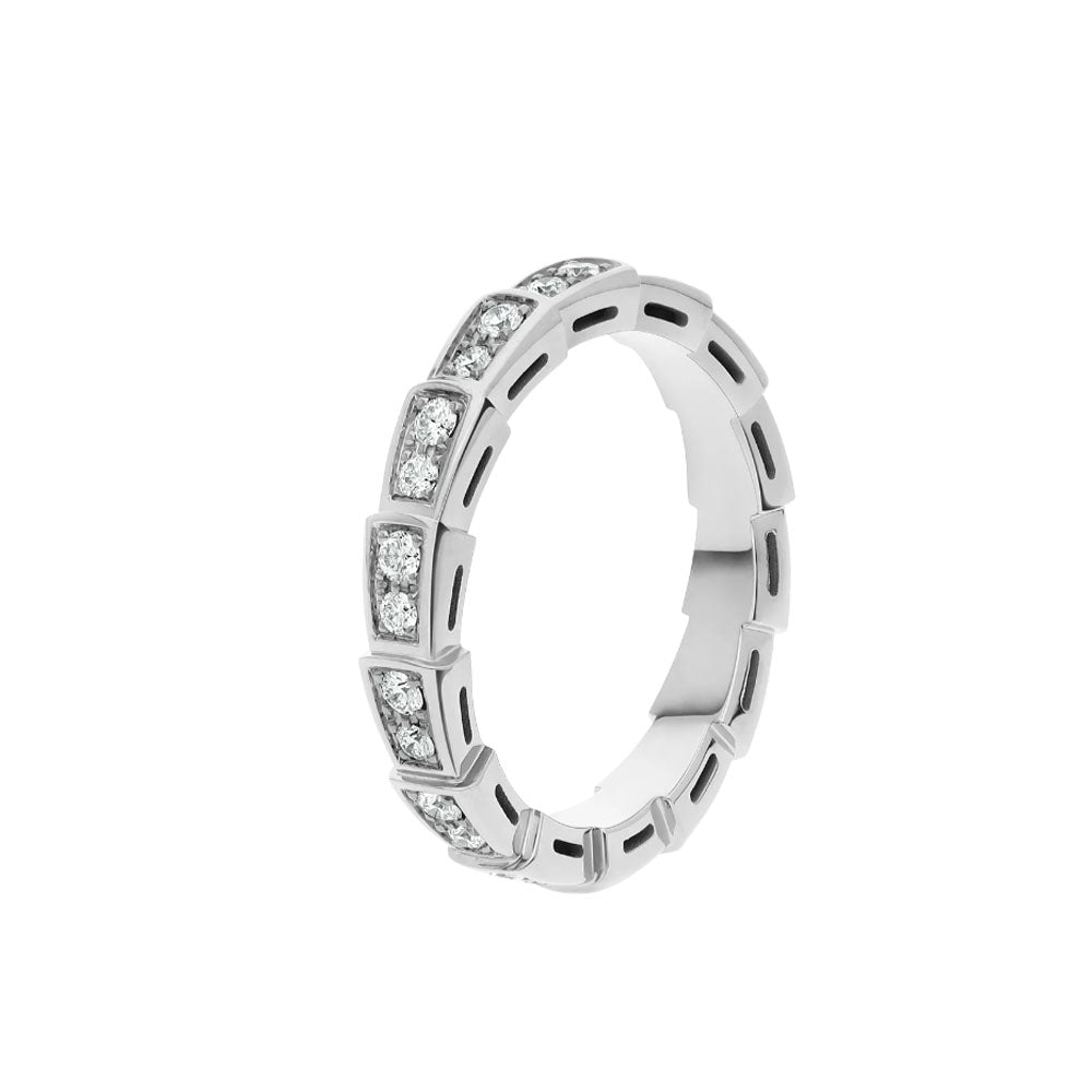 [Everoly JW]SERPENTI RING SILBER DIAMANT GEPAART 3MM