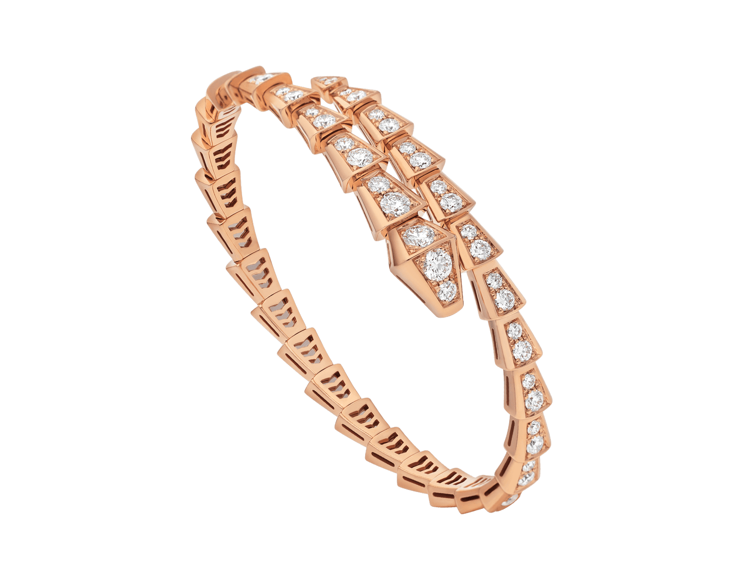 [Everoly JW]SERPENTI BRACELET 6.8MM PINK GOLD DIAMOND