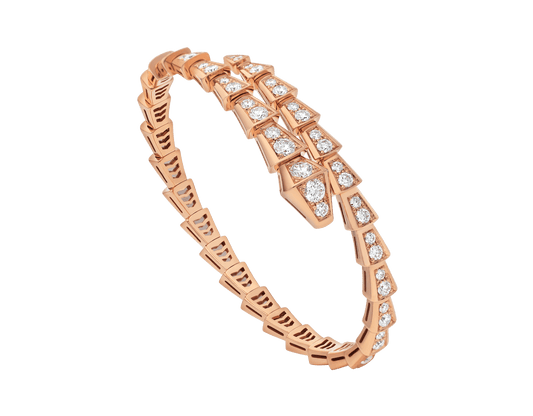 [Everoly JW]SERPENTI ARMBAND 6,8MM ROTGOLD DIAMANT