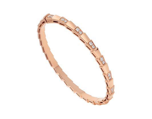 [Everoly JW]SERPENTI BRACELET PINK GOLD DIAMOND