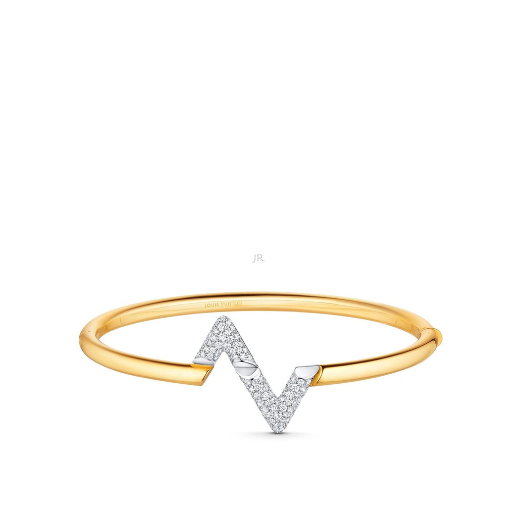 [Everoly JW]VOLTE UPSITEN DOWN GOLD DIAMANT ARMBAND