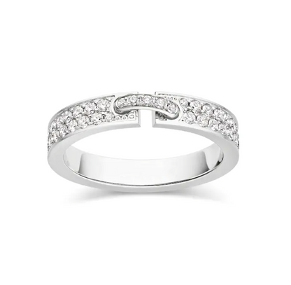 [Everoly JW]ALLIANCE LIENS VIDENCE PAVED DIAMOND 4MM RING