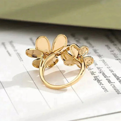 [Everoly JW]CLOVER COMOS GOLD DIAMANTRING
