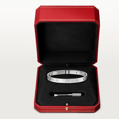 [Everoly JW] LIEBESARMBAND 6,1 MM 4 DIAMANTEN 