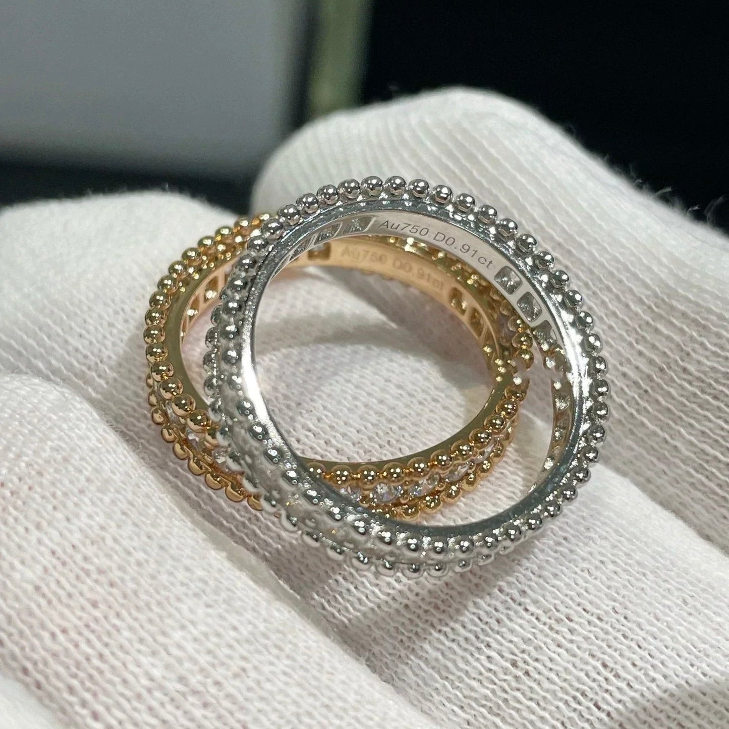 [Everoly JW]PERLEE DIAMANT SILBERRING