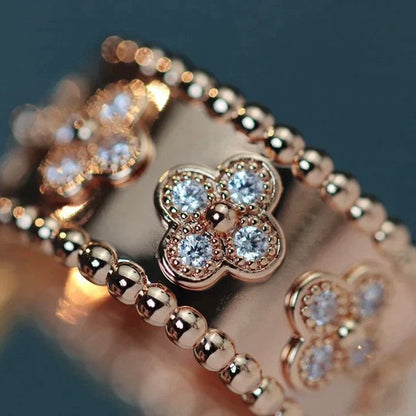 [Everoly JW]KLEEBLATT-KALEIDOSKOP-RING 10MM