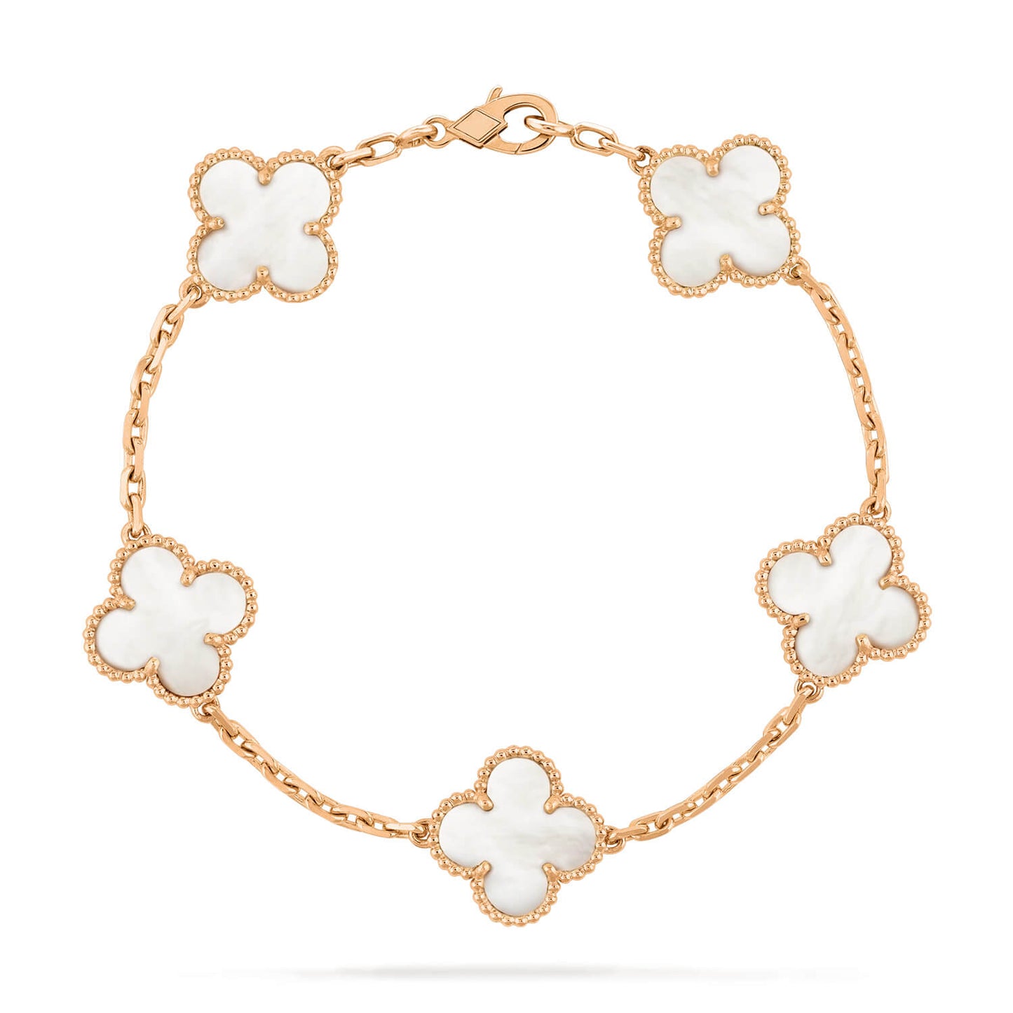 [Everoly JW]CLOVER 5 MOTIV WEISSES MOP-ARMBAND 