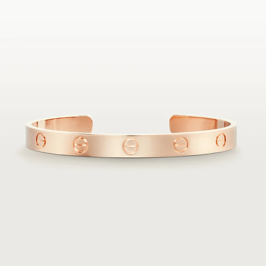 [Everoly JW] Liebesarmband, 6,1 mm, offene Manschette 