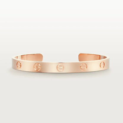 [Everoly JW] Liebesarmband, 6,1 mm, offene Manschette 