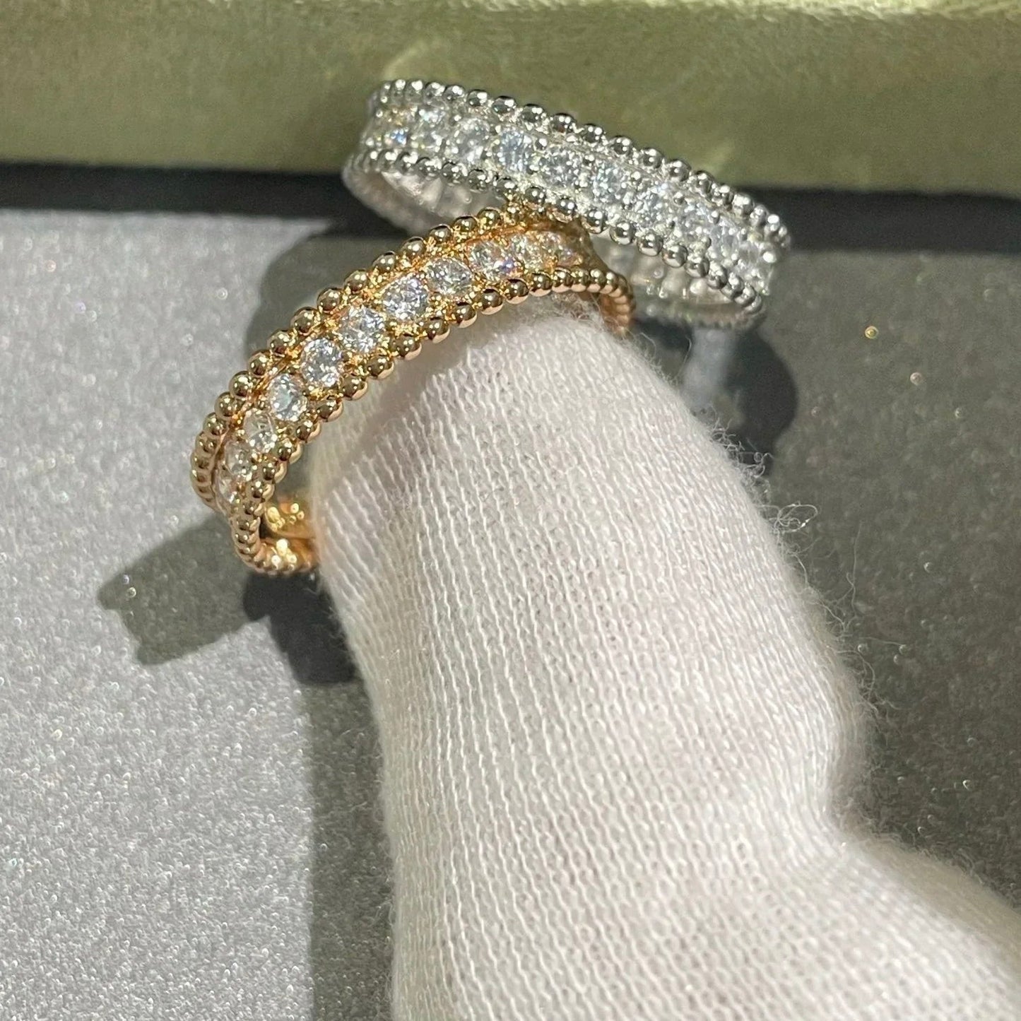 [Everoly JW]PERLEE DIAMANT SILBERRING