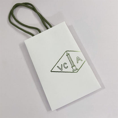 [Everoly JW]VA Kleeblatt Armband Halskette Ring Box Geschenktüte