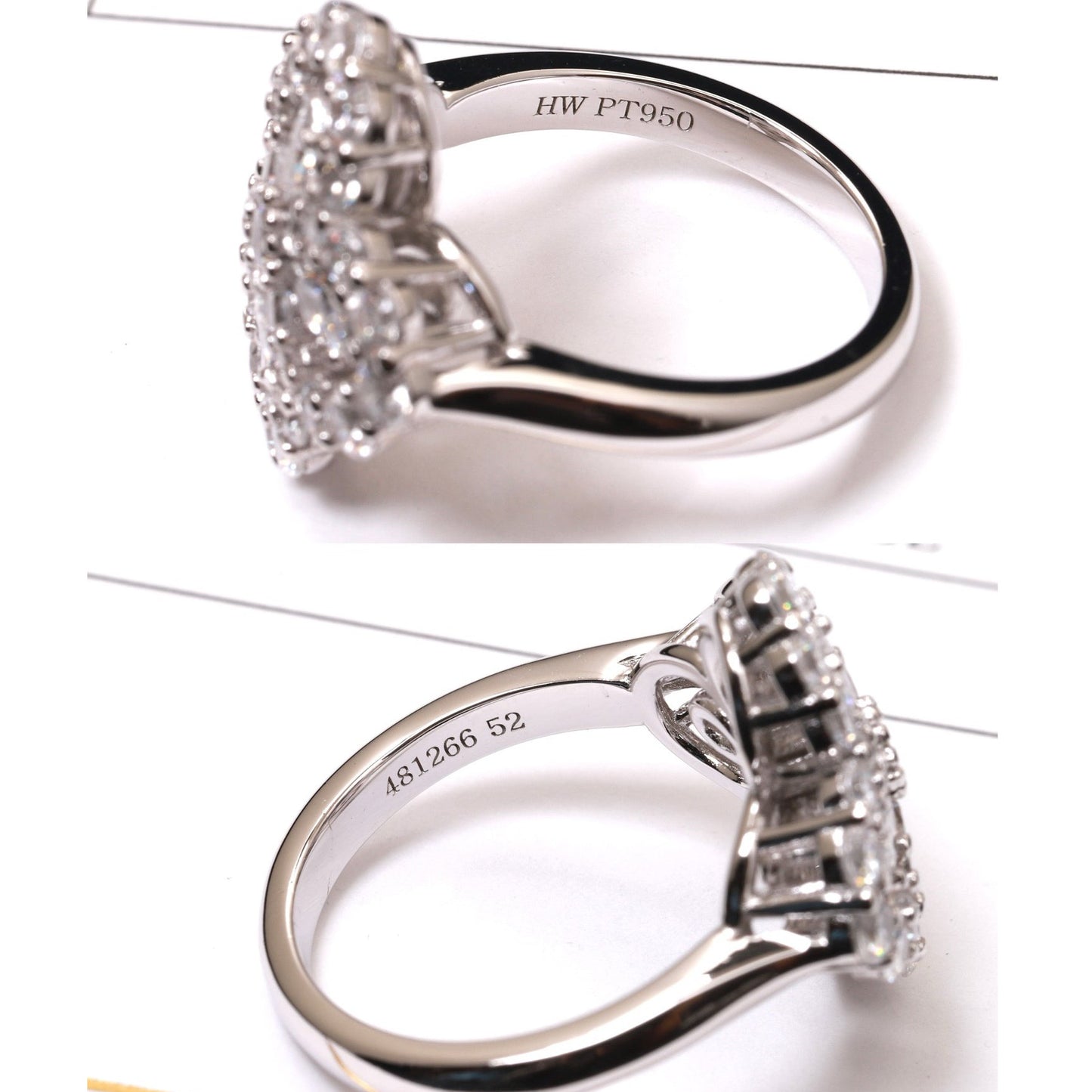 [Everoly JW]LOOP RING VOLLMOTIV DIAMANT 16MM SILBER