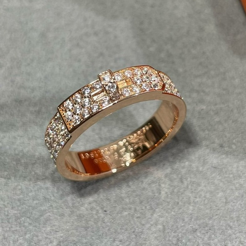 [Everoly JW]KELLY PINK GOLD DIAMOND RING