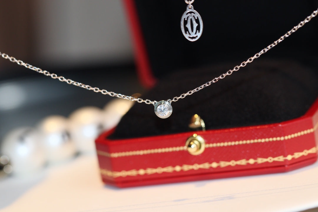 [Everoly JW]DAMOUR DIAMOND NECKLACE