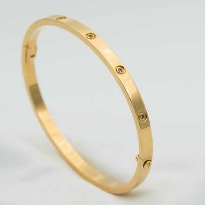 [Everoly JW] LIEBESARMBAND 3,65 MM 10 DIAMANTEN